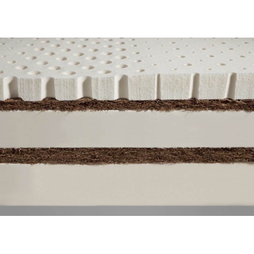 Double 100% Latex Matress with Coconut Layer 1.40 X 2.00 Χ 16 - 3120-6