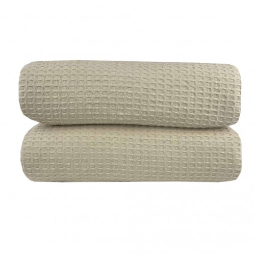 Sanforized Hotel Pique Blanket Beige 160X245 - 7000008601-1