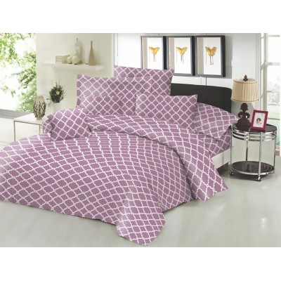 Σετ Σεντόνια ΚΟΜΒΟΣ Cotton Line Printed Montana Rotten Apple Διπλα 200x240