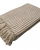 Throw Woven KOMBOS Indian Cotton 4TH Natural - Beige 180x350