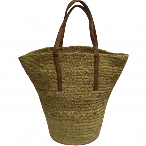 KOMBOS Beach Bag 100% Jute Natural 40x50 - Design 5