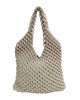 KNOT Macrame bag 100% Cotton Natural Plain 40x35