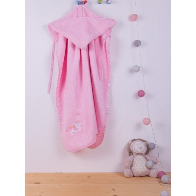 ΚΑΠΑ bebe UNICORN 41 75X85 ΡΟΖ Cotton 100% 