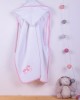 bebe UNICORN CAP 42 75X85 WHITE/PINK Cotton 100%