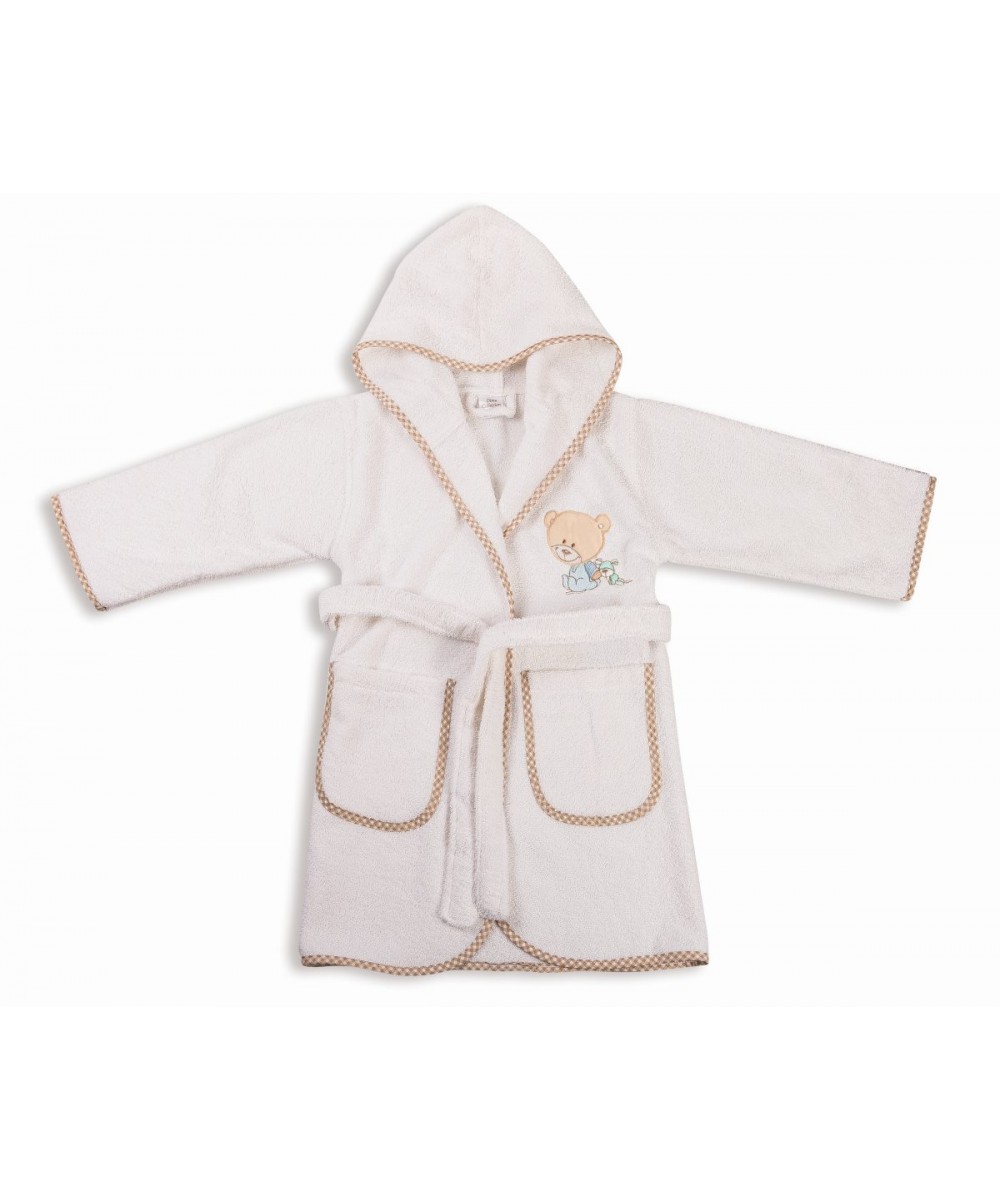 BEBE BEBE HAPPY BEARS 21 SIZE:02 WHITE/BEIGE Cotton 100%