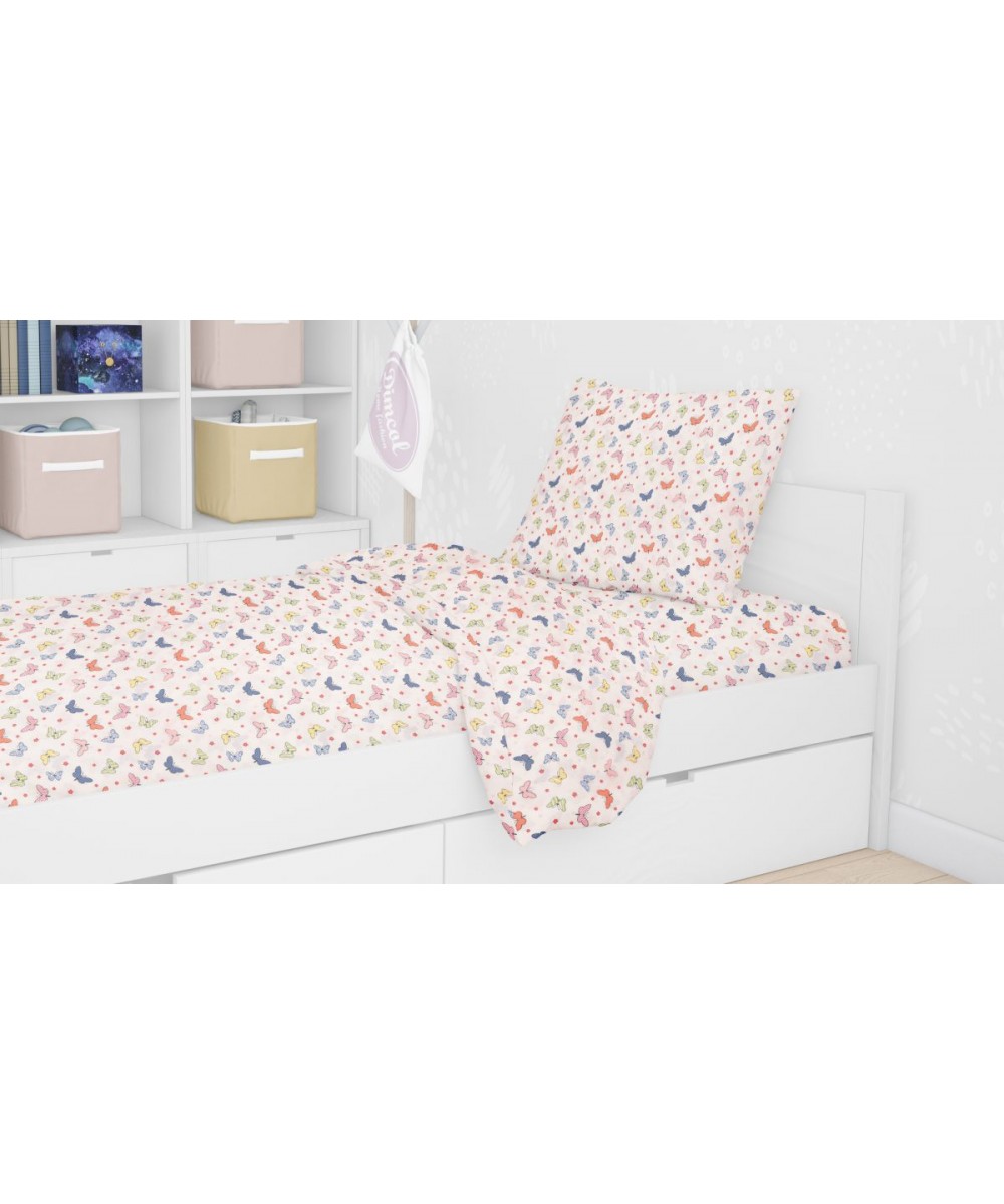 ΣΕΝΤΟΝΙΑ ΕΜΠΡΙΜΕ ΣΕΤ 2 τεμ kids Butterfly 49 160Χ240 Rotary Print Cotton 100% 