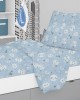 ΣΕΝΤΟΝΙΑ ΕΜΠΡΙΜΕ ΣΕΤ 2 τεμ kids Smile 81 160Χ240 Blue Cotton 100% 