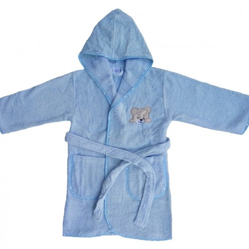 ΜΠΟΥΡΝΟΥΖΙ bebe SLEEPING BEARS CUB 13 SIZE:02 ΣΙΕΛ Cotton 100% 