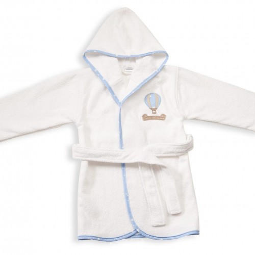 BABEBE bebe AEROSTATO 03 SIZE: 02 WHITE/BLUE Cotton 100% 