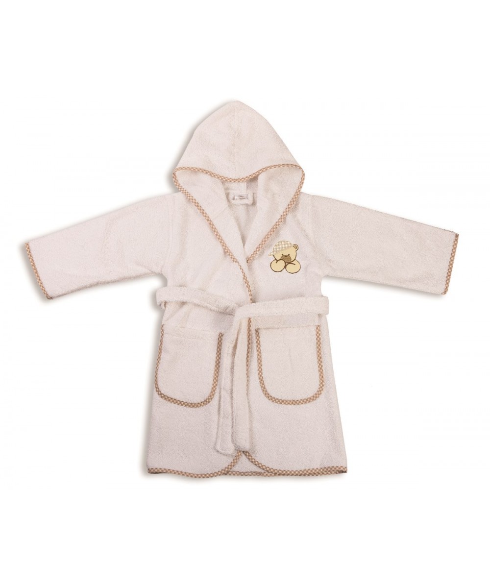 BEBE BEBE BABY 102 SIZE:02 WHITE/BEIGE Cotton 100%