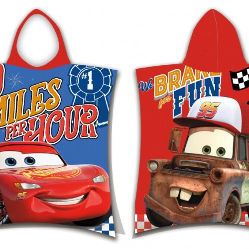 DISNEY CARS BEACH PONCHO 06 50X115 Digital Print