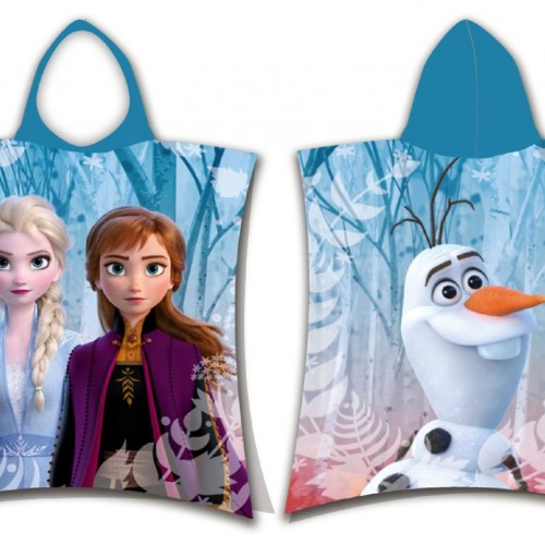 BEACH PONCHO DISNEY FROZEN 02 50X115 Digital Print