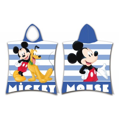 ΠΟΝΤΣΟ ΠΑΡΑΛΙΑΣ DISNEY MICKEY 08 50X115 Digital Print Cotton 100% 