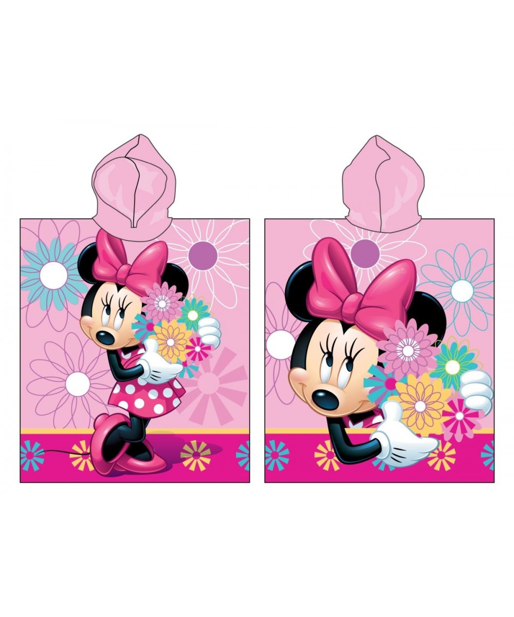 ΠΟΝΤΣΟ ΠΑΡΑΛΙΑΣ DISNEY MINNIE 09 50X115 Digital Print Cotton 100%