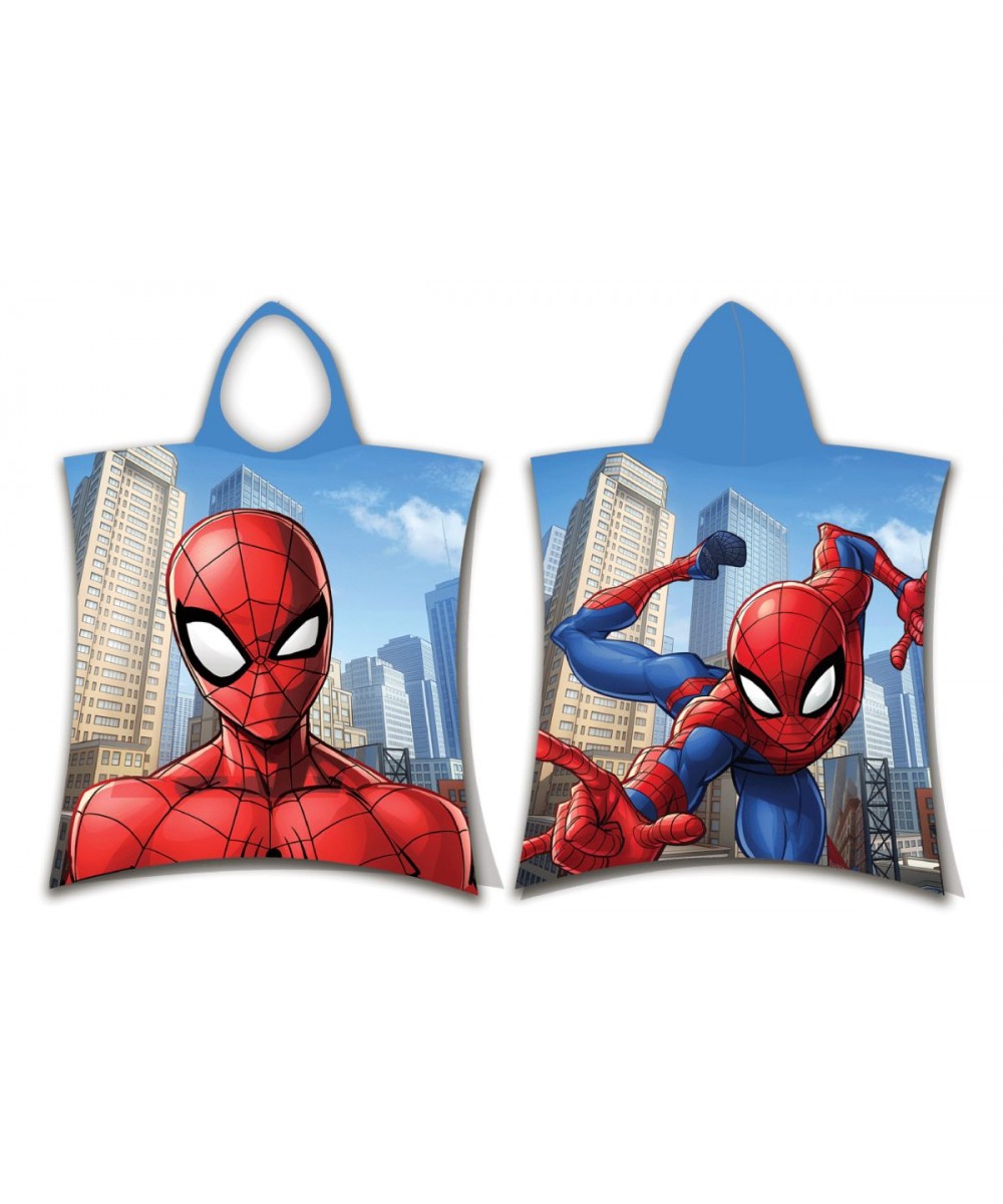 ΠΟΝΤΣΟ ΠΑΡΑΛΙΑΣ DISNEY SPIDERMAN 10 50X115 Digital Print Cotton 100%