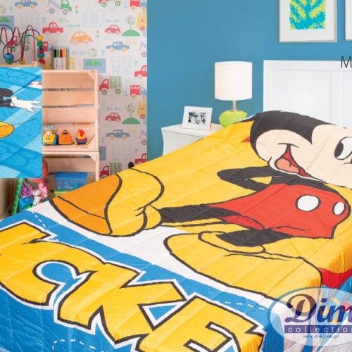 ΠΑΠΛΩΜΑ DISNEY MICKEY 26 160X250 Digital Print Microfiber 100% 