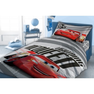 ΠΑΠΛΩΜΑΤΟΘΗΚΗ ΣΕΤ 2 τεμ Disney CARS 870 160Χ240 Digital Print Cotton 100% 