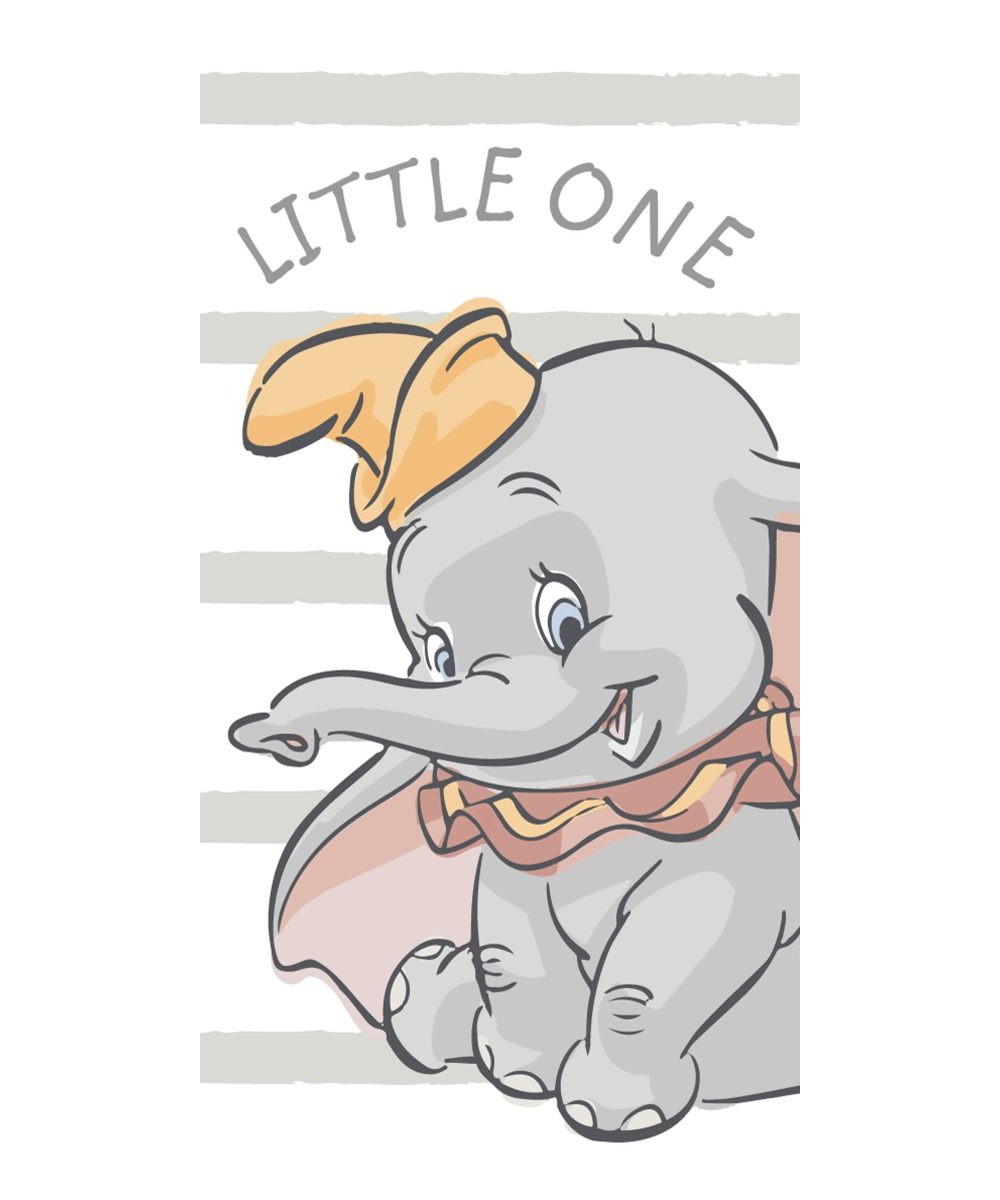 BEACH TOWEL SEE DISNEY Dumbo 14 70X140 Digital Print Cotton 100%