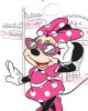 BEACH TOWEL SEE DISNEY MINNIE 56 70X140 Digital Print