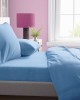 DUVET CASE Solid 498 220X240 Sky blue Cotton 100%