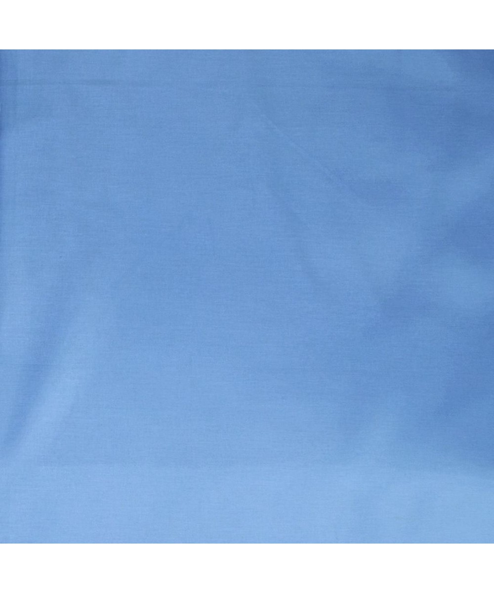 COT SHEET bebe Solid 498 80X110 Sky blue Cotton 100%