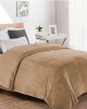 BLANKET CORAL FLEECE Polyester 220X240 Monochrome 02 Beige