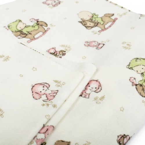 FLANNEL DIAPER bebe Baby 03 80X80 Flannel cotton 100% 