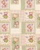 FLANNEL DIAPER bebe Baloon 76 80X80 Beige Flannel cotton 100%