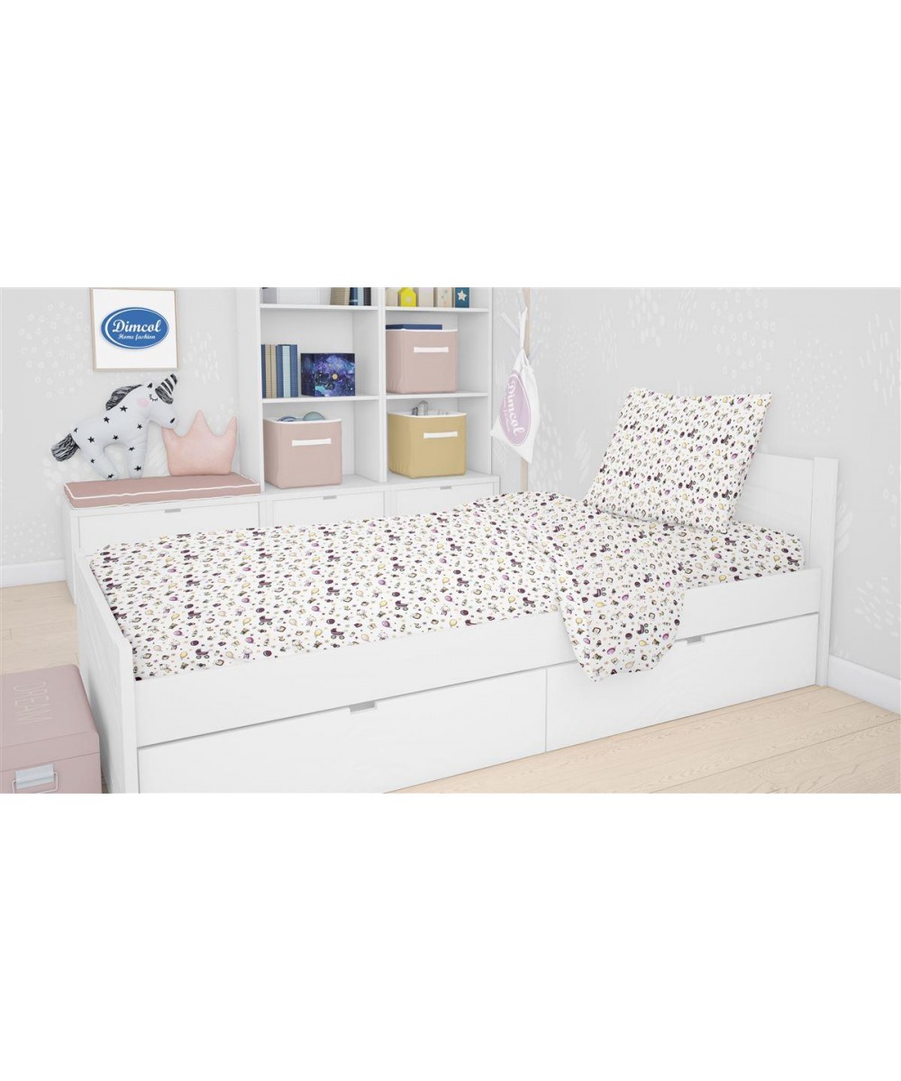 ΣΕΝΤΟΝΙΑ ΕΜΠΡΙΜΕ ΣΕΤ 3 τεμ kids Baby 01 160Χ240 Flannel cotton 100% 