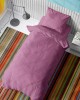 DUVET COVER Solid 492 160X240 Lila Cotton 100%