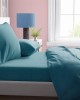 DUVET COVER Solid 494 220X240 Petrol Cotton 100%