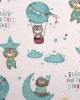 ΠΑΝΑ ΧΑΣΕΣ bebe Reach the stars 192 80X80 Green Cotton 100%