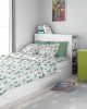 DUVET CASE kids Reach the stars 192 160X240 Green Cotton 100%