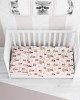 PRINTED SHEETS SET 3 pcs bebe Reach the stars 190 120X160 Beige Cotton 100%