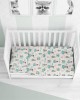 PRINTED SHEETS SET 3 pcs bebe Reach the stars 192 120X160 Green Cotton 100%