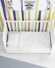 ΣΕΝΤΟΝΙΑ ΣΕΤ 3 τεμ bebe Solid 491 120X160 White Cotton 100% 