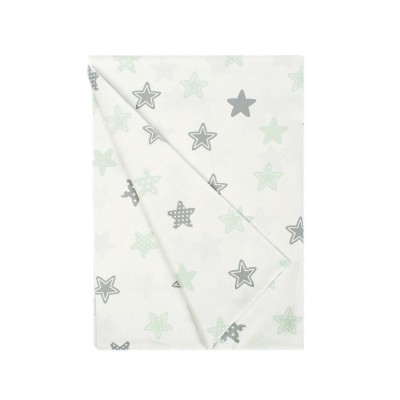 ΠΑΝΑ ΧΑΣΕΣ bebe Star 101 80Χ80 Green Cotton 100% 