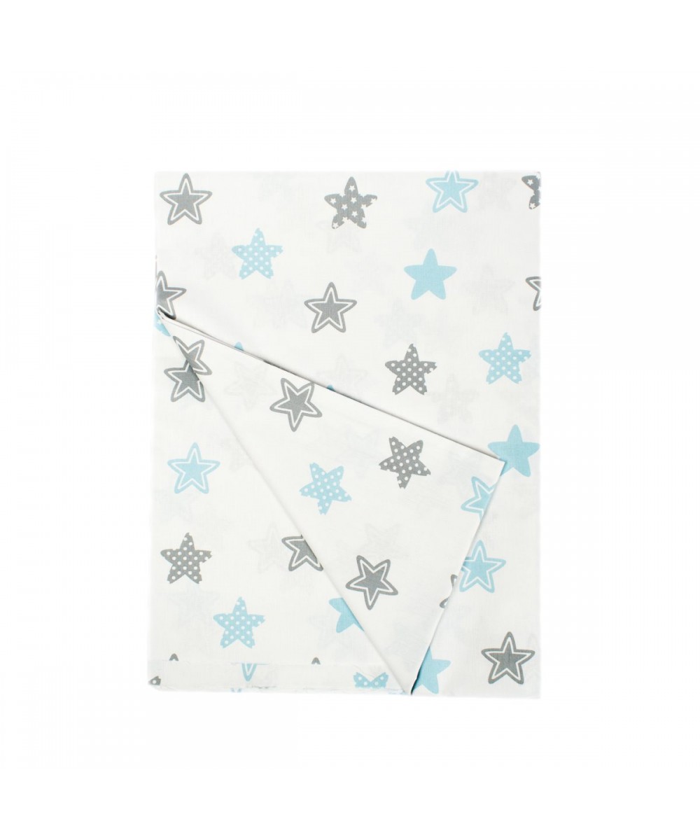 DIAPER bebe Star 104 80X80 Sky blue Cotton 100%