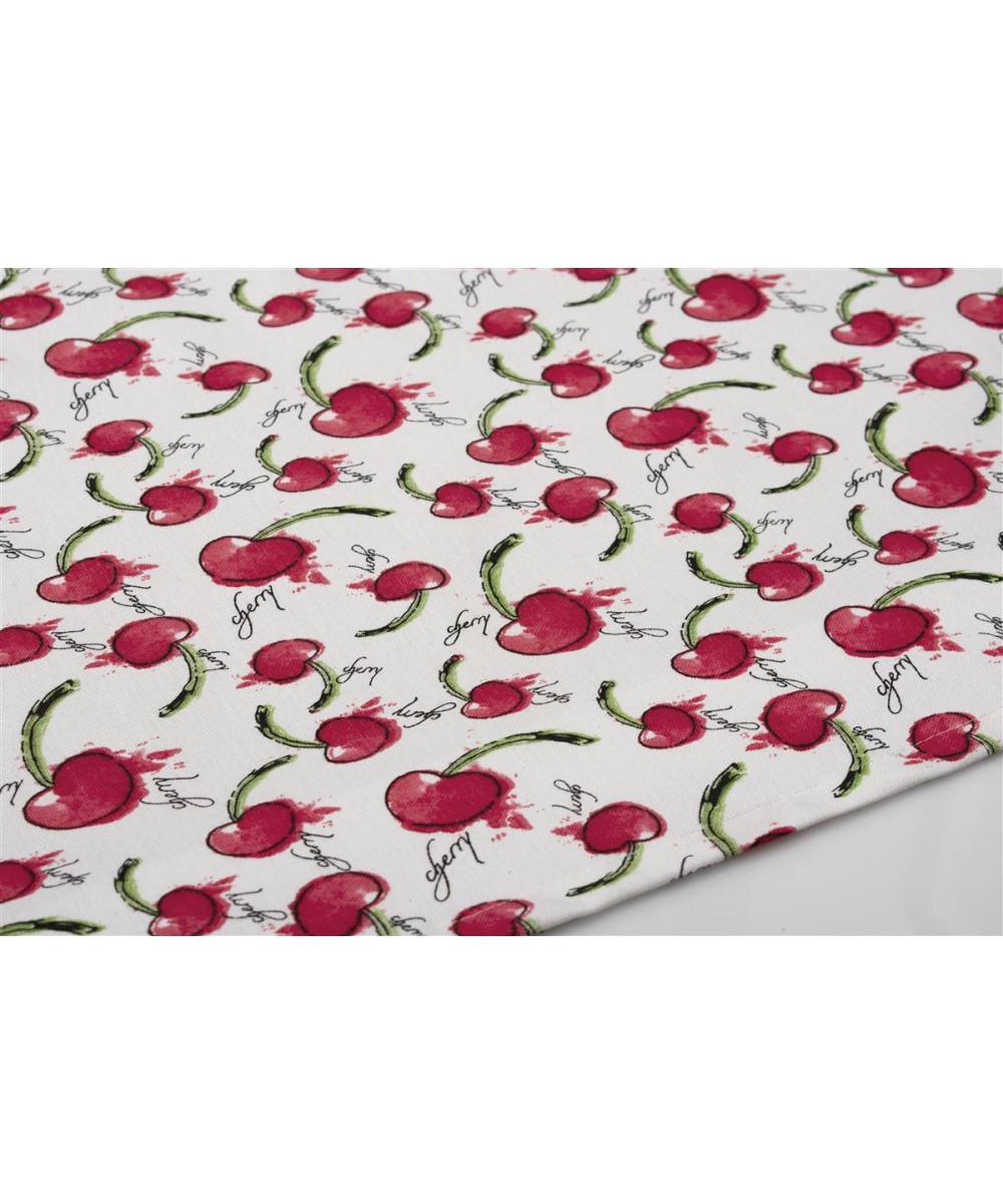 ΚΑΡΕ ΑΛΕΚΙΑΣΤΟ 90X90 Cherry 456 White-Red Cott/Pol 70/30