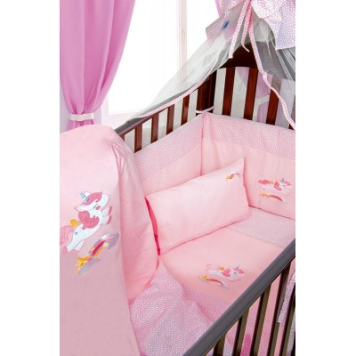 ΠΑΝΤΑ bebe UNICORN 41 0,40X1,92 ΡΟΖ Cotton 100% 