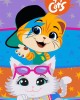 TOWEL DISNEY 44 CATS 09 30X50 Digital Print