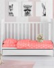 DUVET COVER bebe Star 34 120X160 Coral Cotton 100%