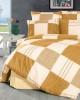 DUVET CASE EMPRIME Kirki 437 160X240 Golden Beige Cott/Pol 70/30