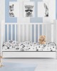 ΠΑΠΛΩΜΑ ΕΜΠΡΙΜΕ bebe Star 121 120X160 Grey-Green Cotton 100% 