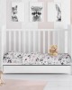 ΠΑΠΛΩΜΑ ΕΜΠΡΙΜΕ bebe Star 122 120X160 Grey-Pink Cotton 100% 