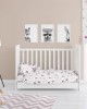 ΣΕΝΤΟΝΙΑ ΕΜΠΡΙΜΕ ΣΕΤ 3 τεμ bebe Lily & Deer 179 120X160 White-Pink Cotton 100% 