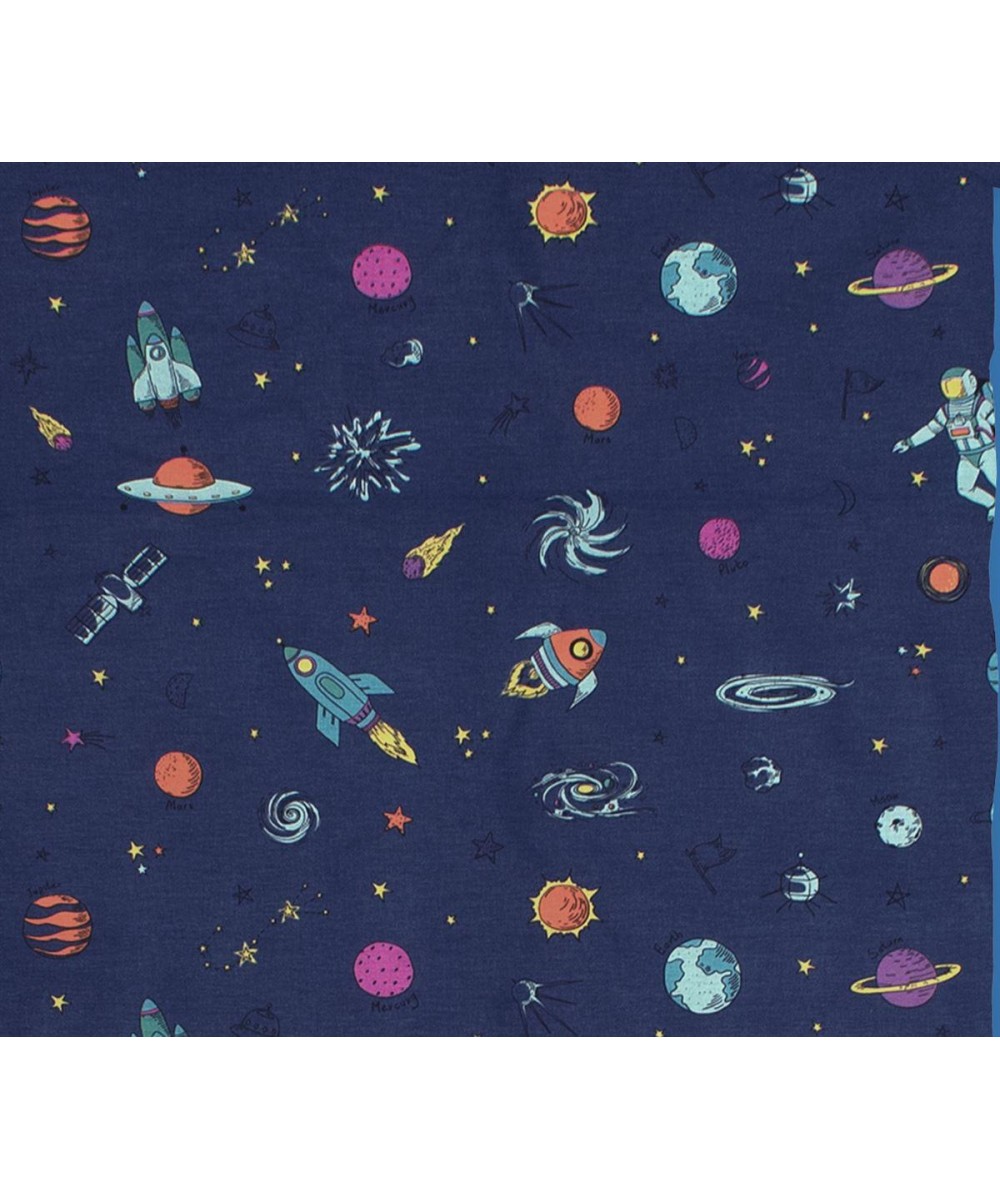 ΣΕΝΤΟΝΑΚΙ ΛΙΚΝΟΥ bebe Space 189 80X110 Blue Cotton 100% 