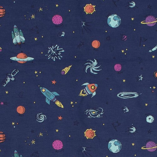 ΣΕΝΤΟΝΑΚΙ ΛΙΚΝΟΥ bebe Space 189 80X110 Blue Cotton 100% 