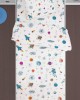 ΣΕΝΤΟΝΙΑ ΕΜΠΡΙΜΕ ΣΕΤ 2 τεμ kids Space 188 160Χ240 White Cotton 100% 