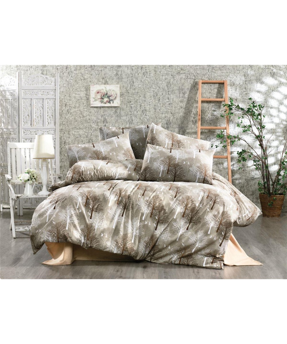 DUVET CASE Forest 311 160X240 Beige Cott/Pol 70/30